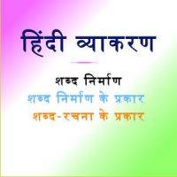 Hindi vyakaran shabd nirman prakar - शब्द निर्माण